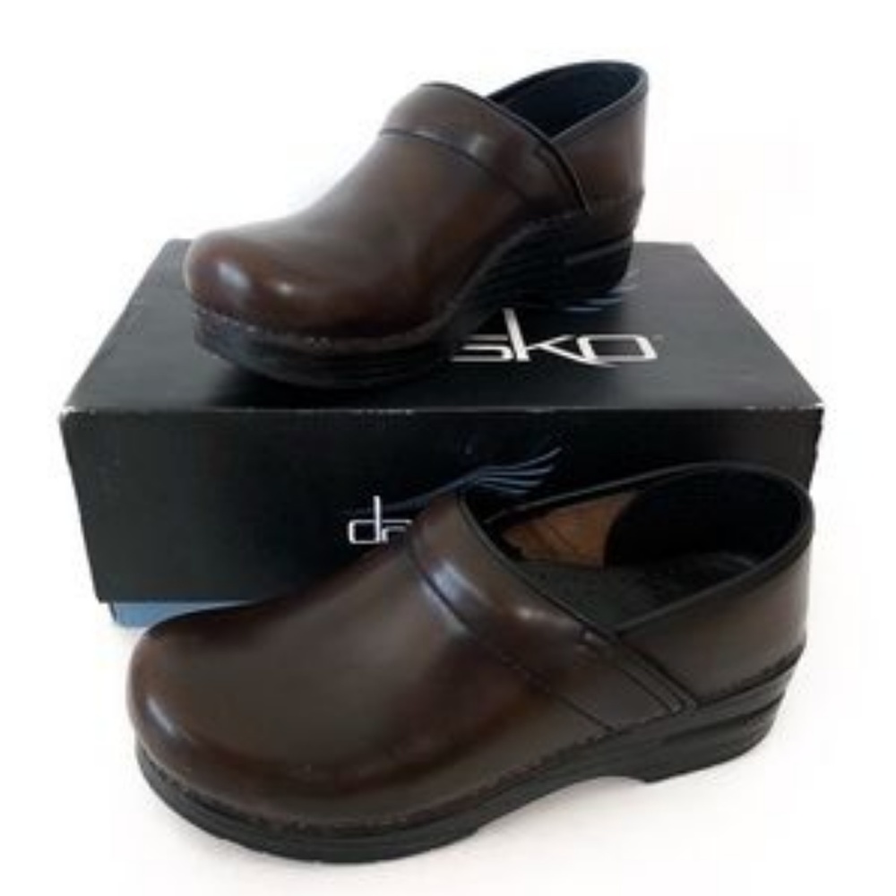DANSKO Professional Clog Brown Oiled Leather 38